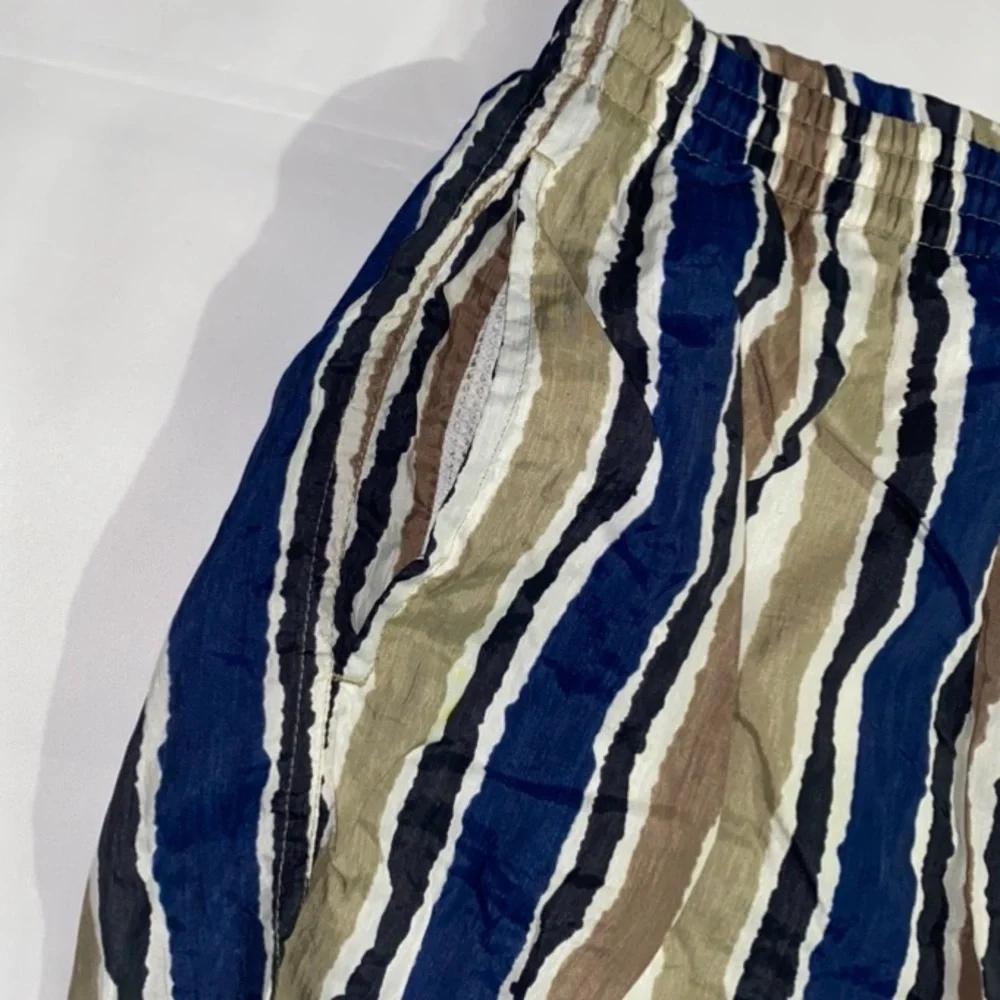 Vintage Activewear Givenchy Striped Swim Trunks
